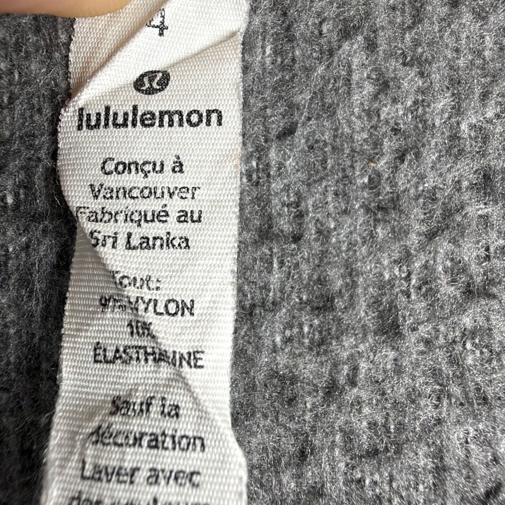 Lululemon Ebb to Street Leggings Women's 4 Purple Seamless Mesh Yoga Leggings - Picture 3 of 9